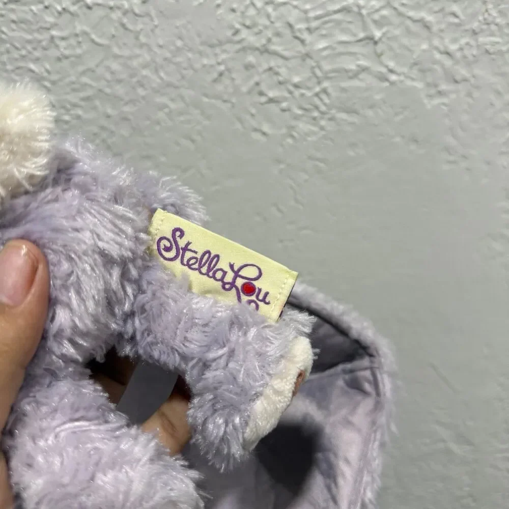 Disney Shanghai Stella Lou Hat cap Plush Face Light Purple Brand New with tags